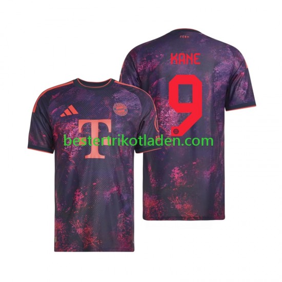 Fußballtrikot FC Bayern München Harry Kane 9 Ausweich Trikot 3rd 2026-2027 Kurzarm für Herren