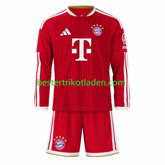 Fußballtrikot FC Bayern München Heim Trikot Home 2026-2027 Langarm für Kinder