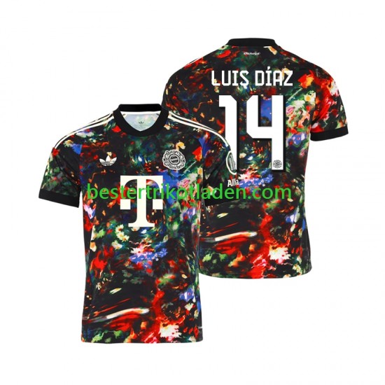Fußballtrikot FC Bayern München Luis Diaz 14 Oktoberfest Heim Trikot Home 2026-2027 Kurzarm für Herren
