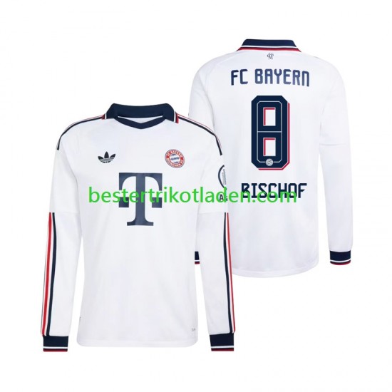 Fußballtrikot FC Bayern München Tom Bischof 8 Auswärts Trikot Away 2026-2027 Langarm für Herren
