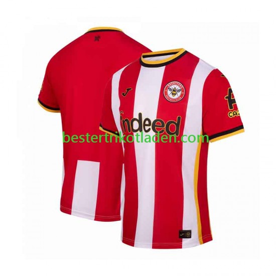 Fußballtrikot Brentford Heim Trikot Home 2026-2027 Kurzarm für Herren
