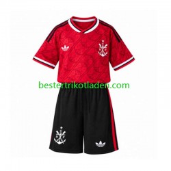 Fußballtrikot CR Flamengo Ausweich Trikot 3rd 2026-2027 Kurzarm für Kinder