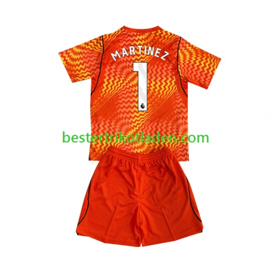 Fußballtrikot Chelsea Emiliano Martinez 1 Torwart Auswärts Trikot Away 2026-2027 Kurzarm für Kinder