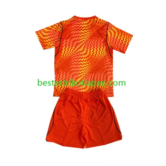 Fußballtrikot Chelsea Torwart Auswärts Trikot Away 2026-2027 Kurzarm für Kinder