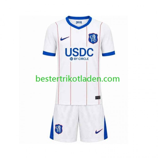 Fußballtrikot Chelsea Ausweich Trikot 3rd 2026-2027 Kurzarm für Kinder