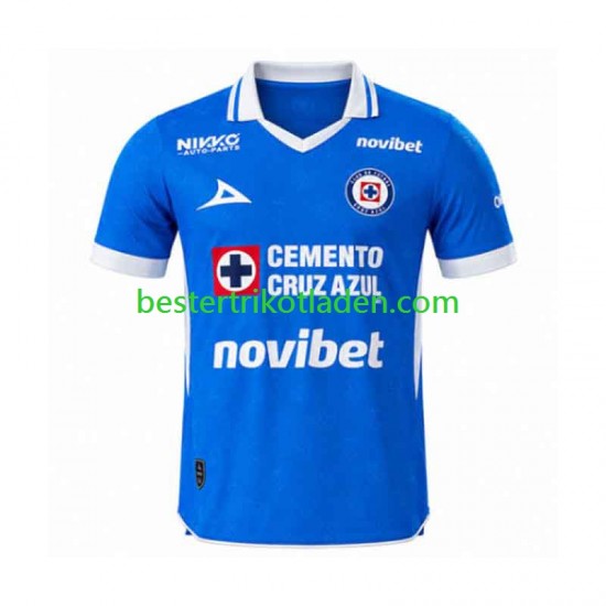 Fußballtrikot Cruz Azul Heim Trikot Home 2026-2027 Kurzarm für Herren