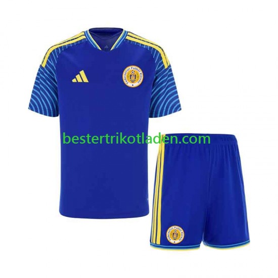 Fußballtrikot Curacao Heim Trikot Home 2026 Kurzarm für Kinder