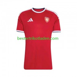 Fußballtrikot Tschechien Heim Trikot Home 2026-2027 Kurzarm für Herren