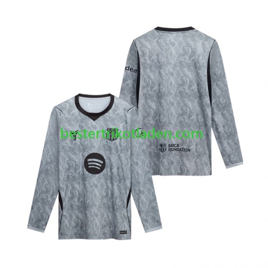 Fußballtrikot FC Barcelona Torwart Auswärts Trikot Away 2026-2027 Langarm für Herren