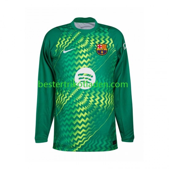 Fußballtrikot FC Barcelona Torwart Heim Trikot Home 2026-2027 Langarm für Herren