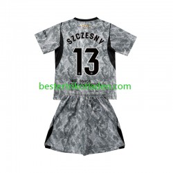 Fußballtrikot FC Barcelona Wojciech Szczesny 13 Torwart Auswärts Trikot Away 2026-2027 Kurzarm für Kinder