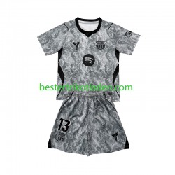 Fußballtrikot FC Barcelona Wojciech Szczesny 13 Torwart Auswärts Trikot Away 2026-2027 Kurzarm für Kinder