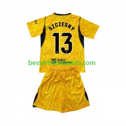 Fußballtrikot FC Barcelona Wojciech Szczesny 13 Torwart Viertes trikot 2026-2027 Kurzarm für Kinder