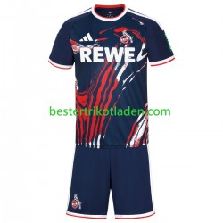 Fußballtrikot FC Köln Auswärts Trikot Away 2026-2027 Kurzarm für Kinder
