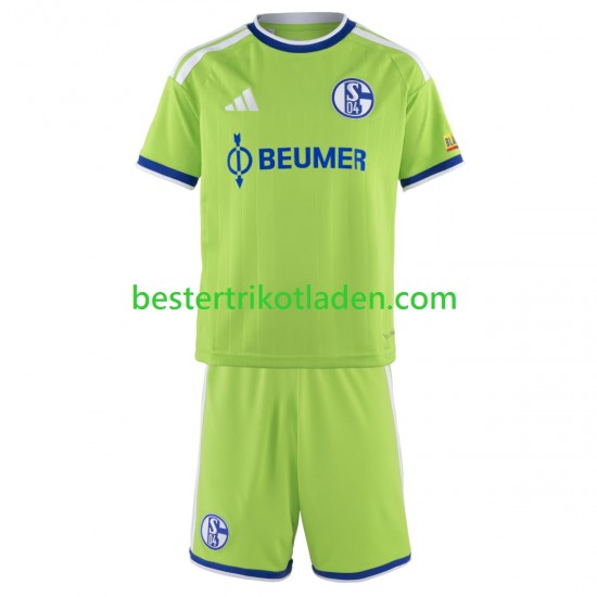 Fußballtrikot FC Schalke 04 Ausweich Trikot 3rd 2026-2027 Kurzarm für Kinder
