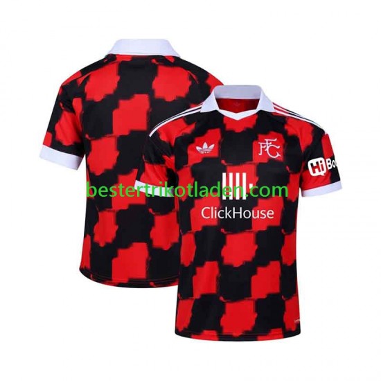 Fußballtrikot Fullham Auswärts Trikot Away 2026-2027 Kurzarm für Herren