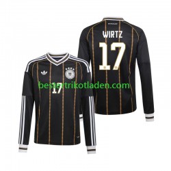 Fußballtrikot Deutschland Florian Wirtz 17 Ausweich Trikot 3rd WM 2026 Langarm für Herren