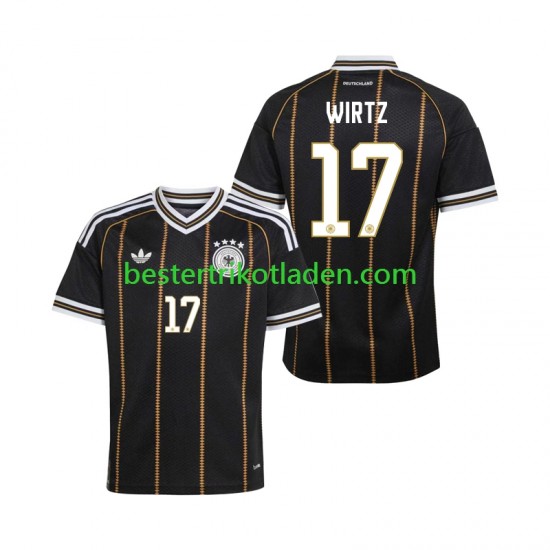 Fußballtrikot Deutschland Florian Wirtz 17 Ausweich Trikot 3rd WM 2026 Kurzarm für Herren
