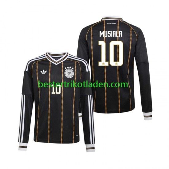 Fußballtrikot Deutschland Jamal Musiala 10 Ausweich Trikot 3rd WM 2026 Langarm für Herren