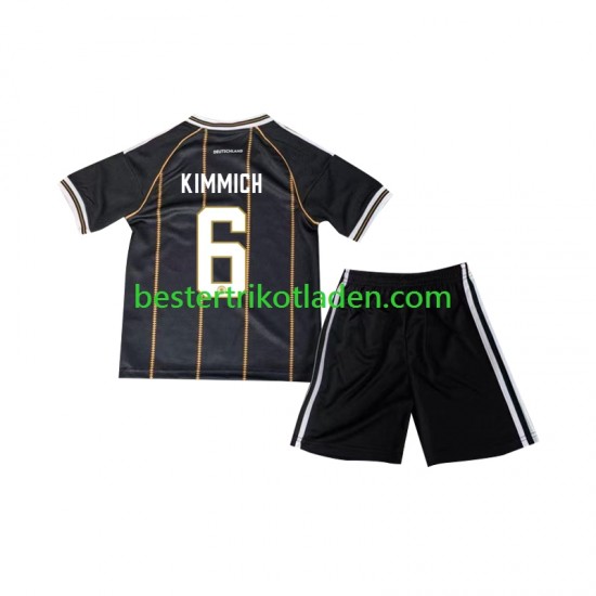 Fußballtrikot Deutschland Joshua Kimmich 6 Ausweich Trikot 3rd WM 2026 Kurzarm für Kinder