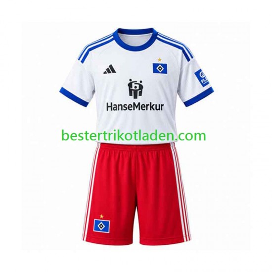 Fußballtrikot Hamburger SV Heim Trikot Home 2026-2027 Kurzarm für Kinder
