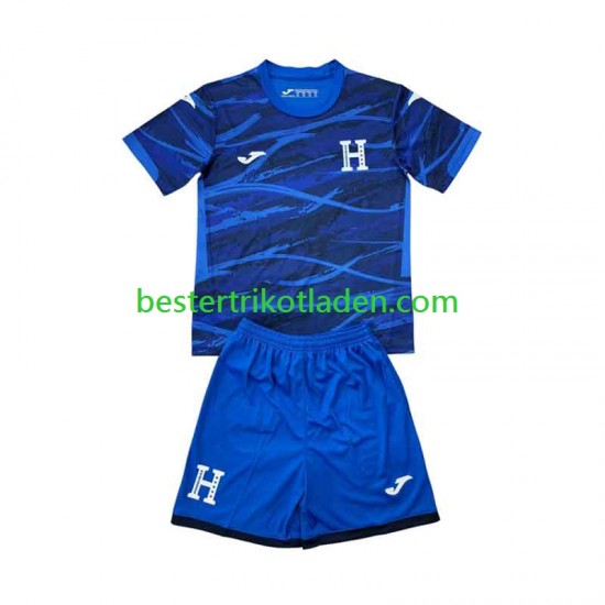 Fußballtrikot Honduras Viertes trikot 2026 Kurzarm für Kinder