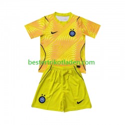 Fußballtrikot Inter Mailand Torwart Heim Trikot Home 2026-2027 Kurzarm für Kinder