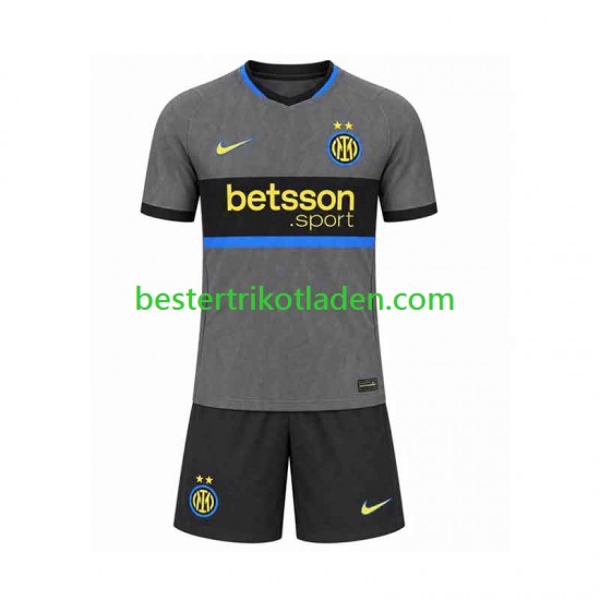 Fußballtrikot Inter Mailand Ausweich Trikot 3rd 2026-2027 Kurzarm für Kinder