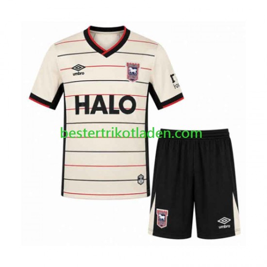 Fußballtrikot Ipswich Town Auswärts Trikot Away 2026-2027 Kurzarm für Kinder