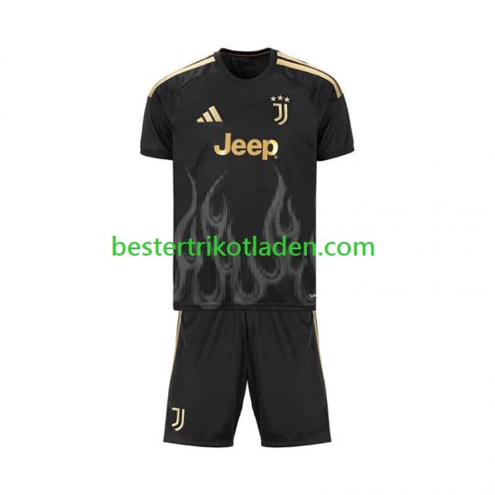 Fußballtrikot Juventus Turin Ausweich Trikot 3rd 2026-2027 Kurzarm für Kinder