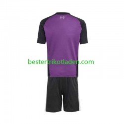 Fußballtrikot Liverpool Torwart Auswärts Trikot Away 2026-2027 Kurzarm für Kinder