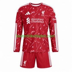 Fußballtrikot Liverpool Heim Trikot Home 2026-2027 Langarm für Kinder