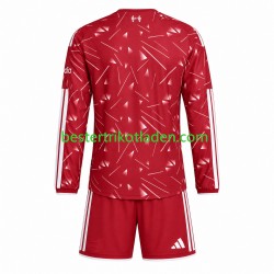 Fußballtrikot Liverpool Heim Trikot Home 2026-2027 Langarm für Kinder