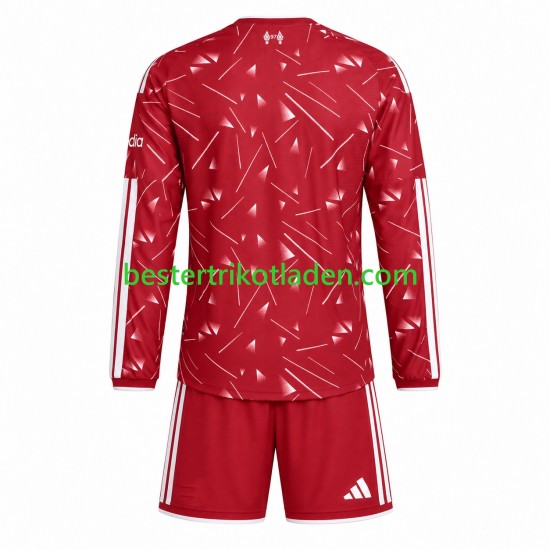 Fußballtrikot Liverpool Heim Trikot Home 2026-2027 Langarm für Kinder