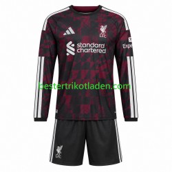 Fußballtrikot Liverpool Ausweich Trikot 3rd 2026-2027 Langarm für Kinder