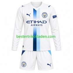 Fußballtrikot Manchester City Ausweich Trikot 3rd 2026-2027 Langarm für Kinder