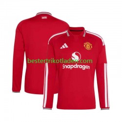 Fußballtrikot Manchester United Heim Trikot Home 2026-2027 Langarm für Herren