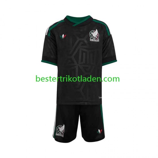Fußballtrikot Mexiko Ausweich Trikot 3rd 2026 Kurzarm für Kinder