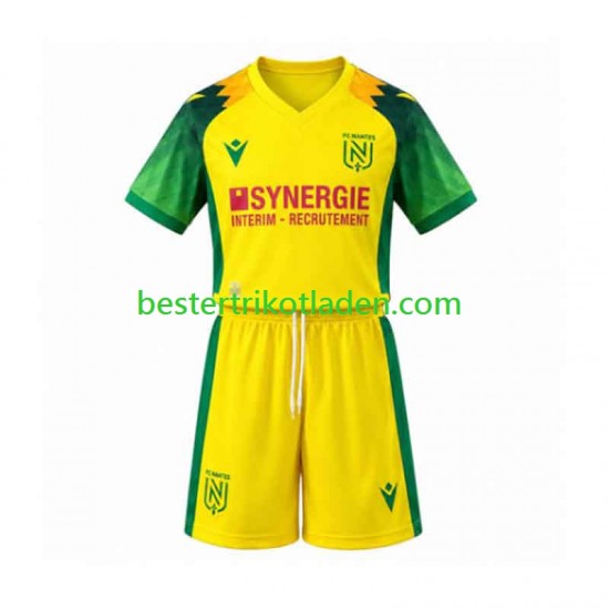 Fußballtrikot Nantes Heim Trikot Home 2026-2027 Kurzarm für Kinder