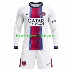 Fußballtrikot Paris Saint-Germain Auswärts Trikot Away 2026-2027 Langarm für Kinder