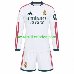 Fußballtrikot Real Madrid Heim Trikot Home 2026-2027 Langarm für Kinder