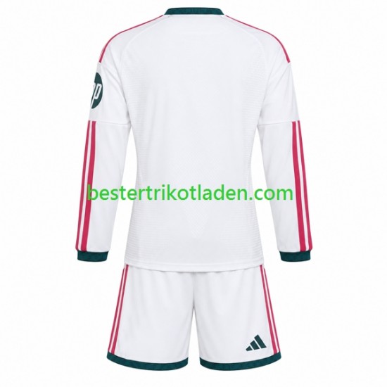 Fußballtrikot Real Madrid Heim Trikot Home 2026-2027 Langarm für Kinder