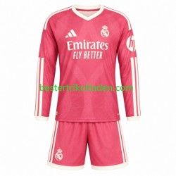 Fußballtrikot Real Madrid Ausweich Trikot 3rd 2026-2027 Langarm für Kinder