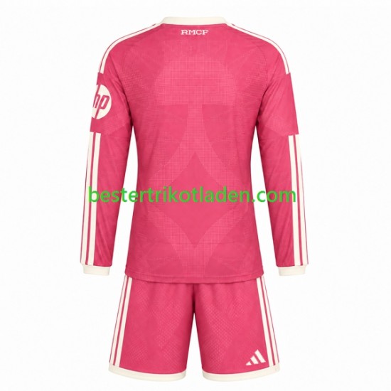 Fußballtrikot Real Madrid Ausweich Trikot 3rd 2026-2027 Langarm für Kinder