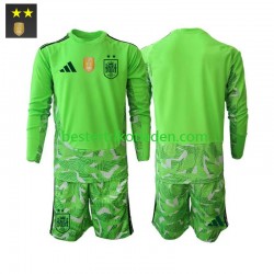 Fußballtrikot Spanien Torwart Ausweich Trikot 3rd 2026-2027 Langarm für Kinder