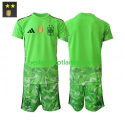 Fußballtrikot Spanien Torwart Ausweich Trikot 3rd 2026-2027 Kurzarm für Kinder