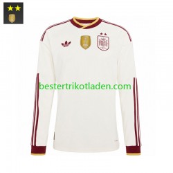 Fußballtrikot Spanien Auswärts Trikot Away 2026-2027 Langarm für Herren
