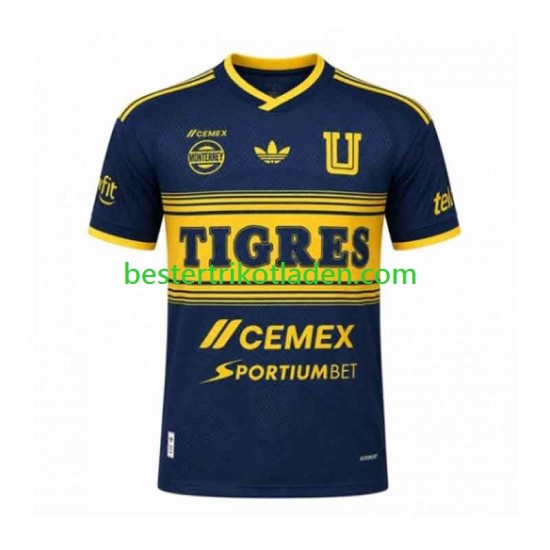 Fußballtrikot UANL Tigres Auswärts Trikot Away 2026-2027 Kurzarm für Herren