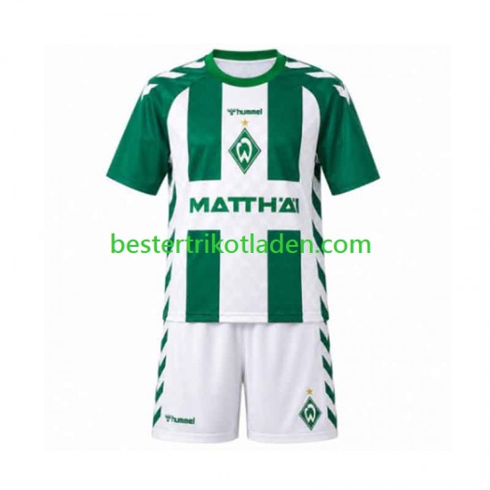 Fußballtrikot Werder Bremen Heim Trikot Home 2026-2027 Kurzarm für Kinder