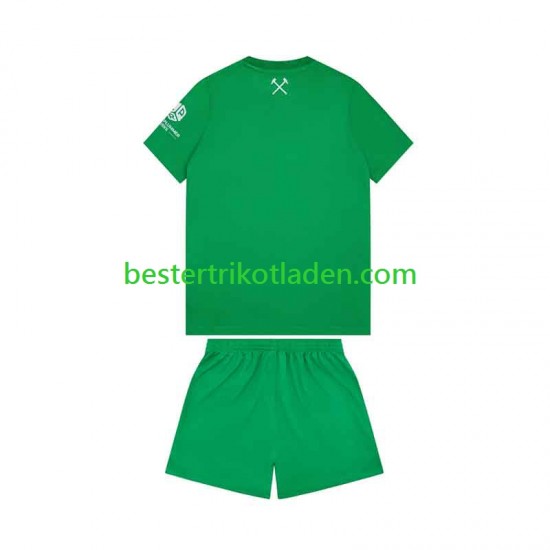 Fußballtrikot West Ham United Torwart Heim Trikot Home 2026-2027 Kurzarm für Kinder